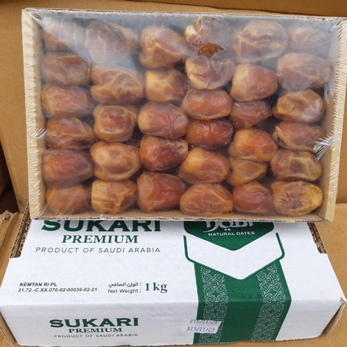 

Kurma Sukari 1 kg Kemasan Dus Premium Kurma Sukari Amira Sukari Ranuna Sukari Premium 1kg