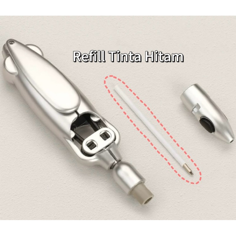 

Coolpro Refill Tinta Hitam 0.5mm Pulpen Transformasi Cumi Cumi