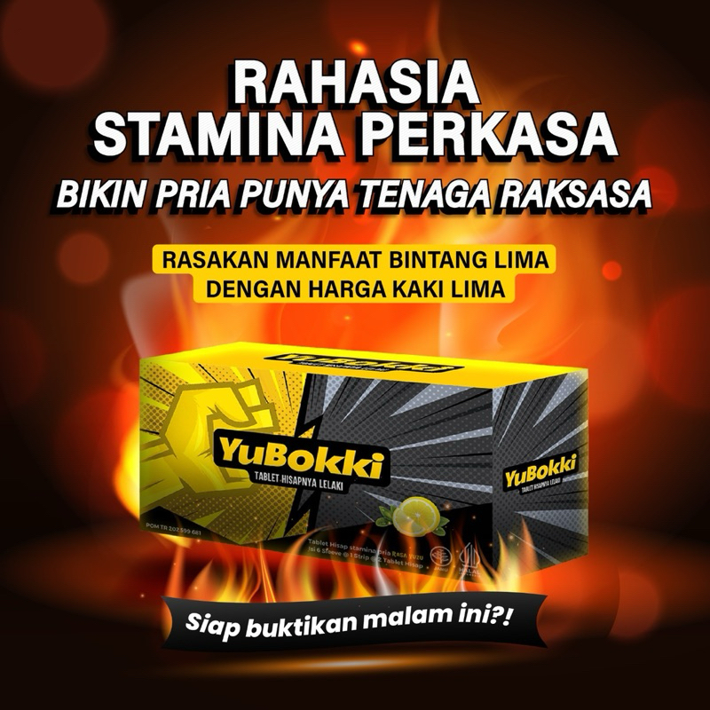 Permen Yubokki | Yubokki Candy | Permen Pria