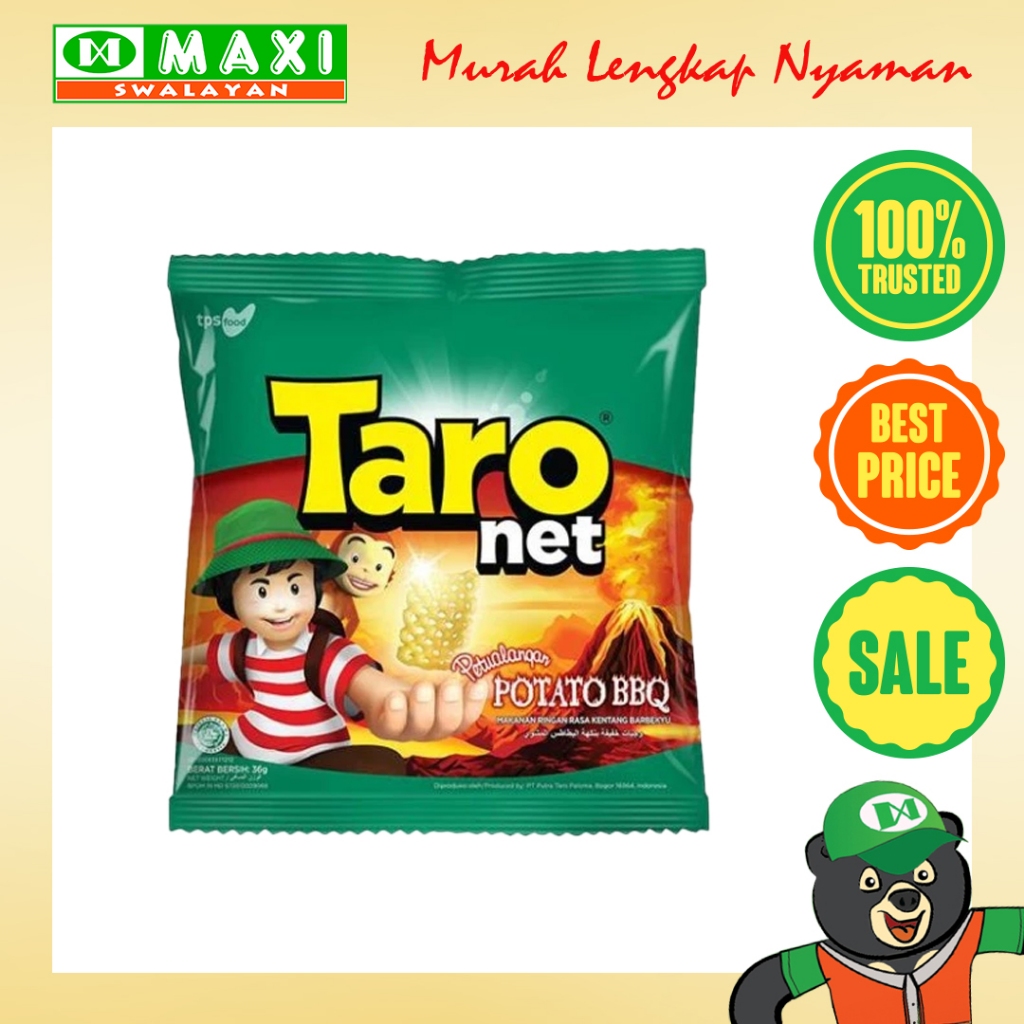 

Taro Net Potato BBQ 36gr.