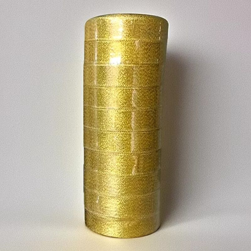 

Pita emas 2cm 3/4inch per roll 20 yard 18,4 meter