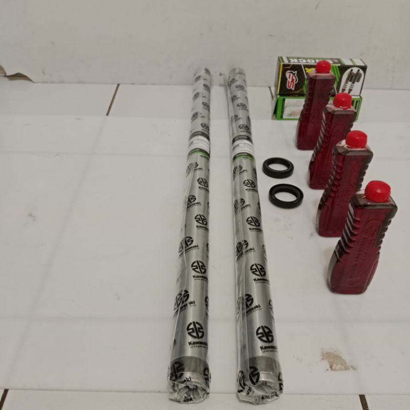 shock depan KLX 150 klx 150 shock+sil+oli 4botol