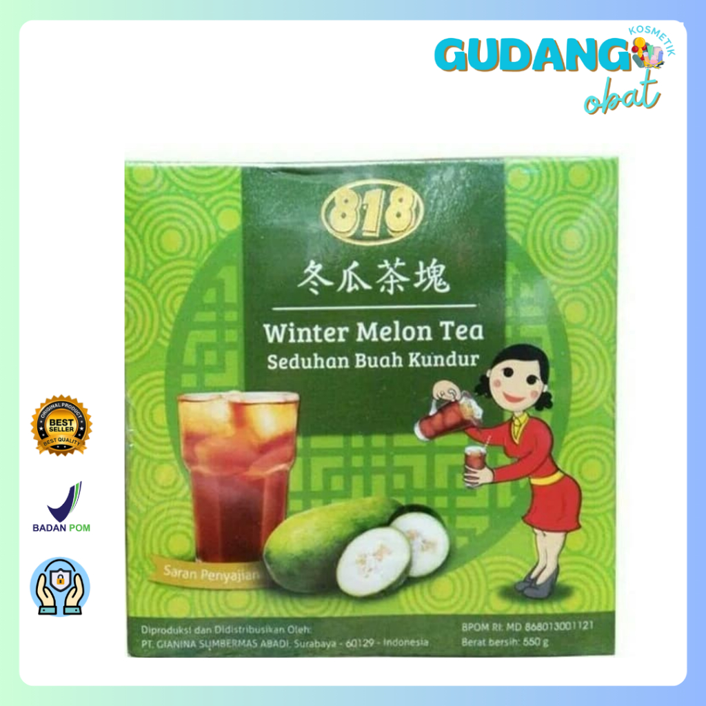 

Winter Melon Tea 818 Ice Drink - Seduhan Buah Kundur-Suplemen Makanan-Suplemen Kesehatan