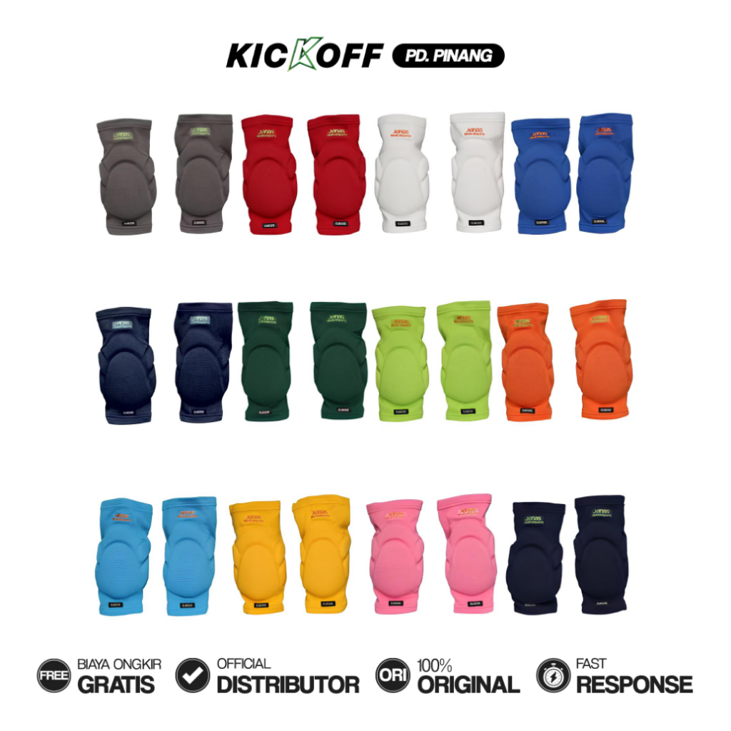 KNEEPAD JONAS / PELINDUNG LUTUT KIPER JONAS CLASSIC V2