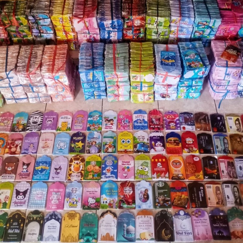 

1 PACK (ISI 50 PCS) AMPLOP LEBARAN 2025