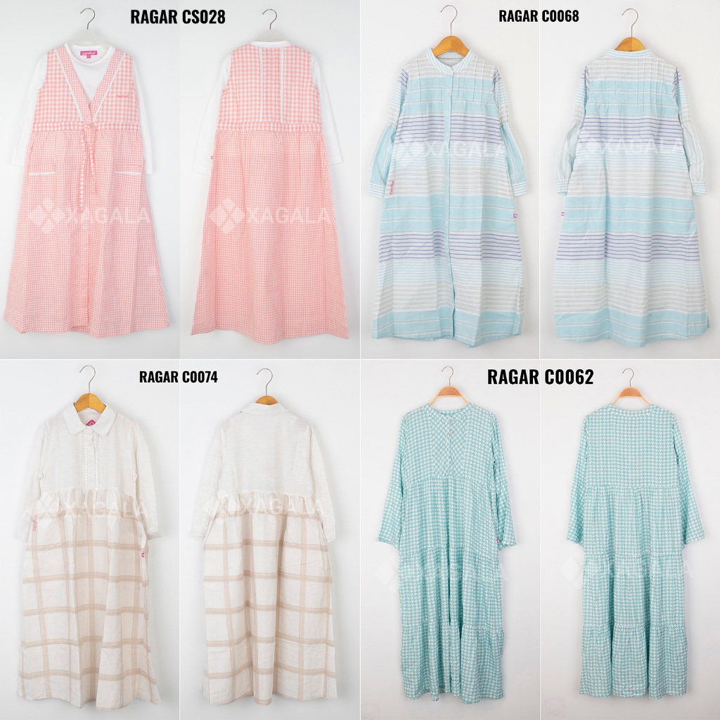 CARDINAL KIDS GAMIS ANAK PEREMPUAN TERBARU BAJU MUSLIM ANAK