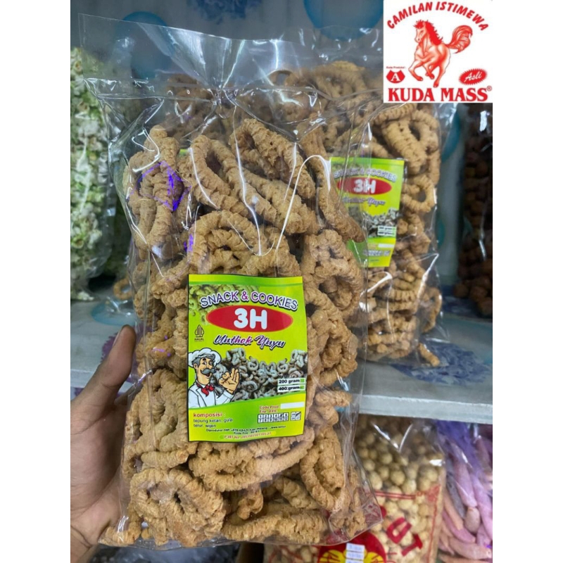 

UNTHUK YUYU 400 gr JAYA ABADI | Kuda Mass Snack & Cookies 3H | NACOLA SNACK