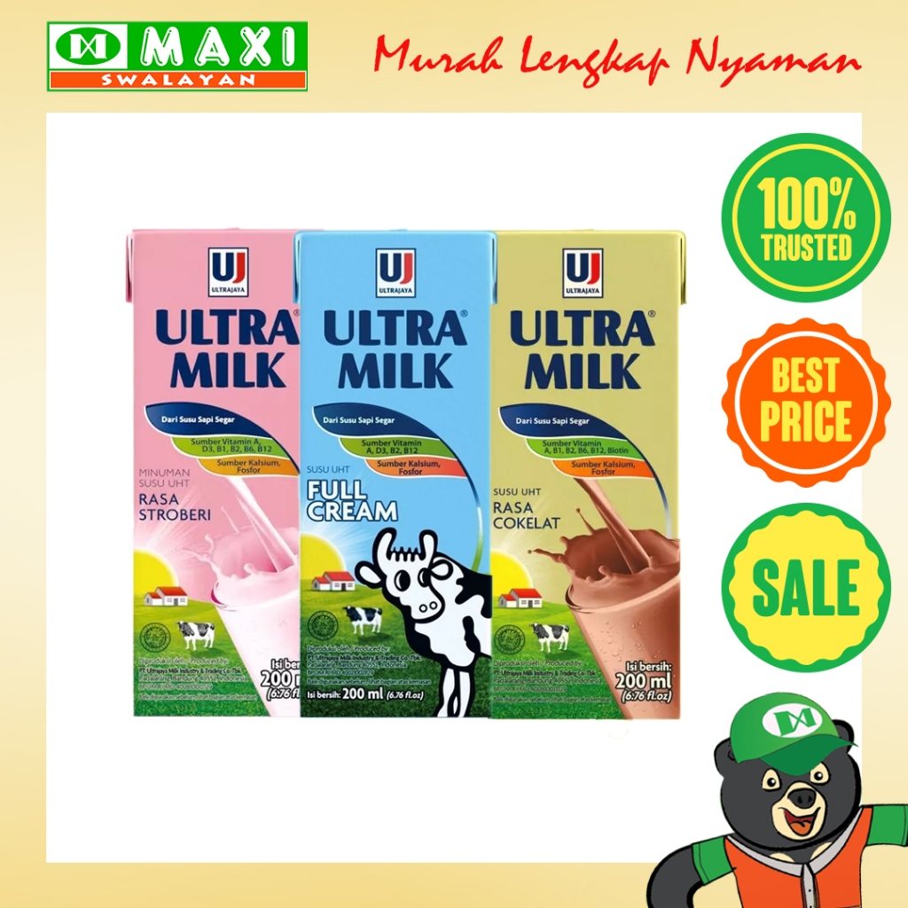 

Ultra Milk Susu UHT 200 ml