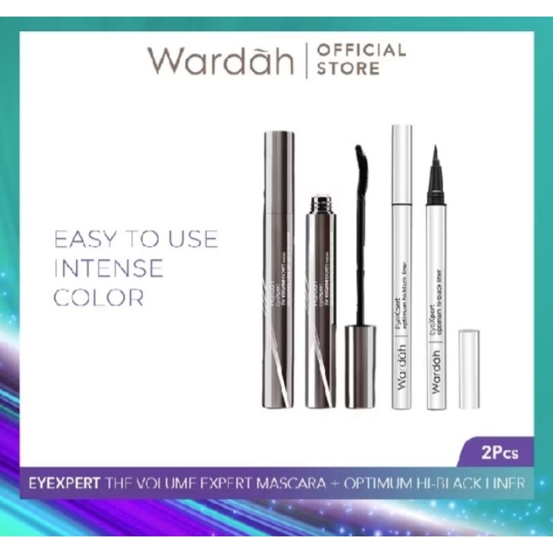 Wardah Eye X pert (eyeliner dan maskara)