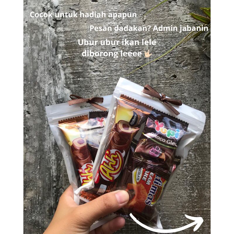 

Mini Gift Snack Imoet Kiyoet Coklat Version
