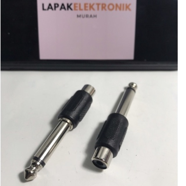 I RCA TO JEK AKAI MONO PLASTIK SAMBUNGAN JEK RCA