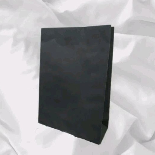 

paperbag shopping black (25×10×35) isi 12pc