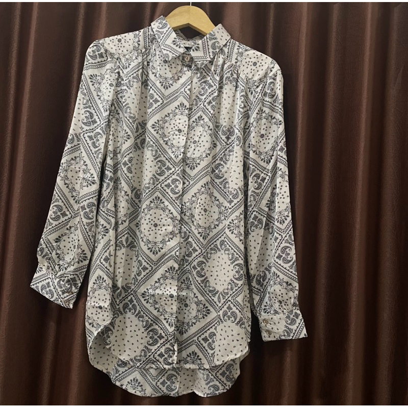 ATASAN / BLOUSE / KEMEJA ANGGUN HUMAIRA SILK ARMANI PREMIUM