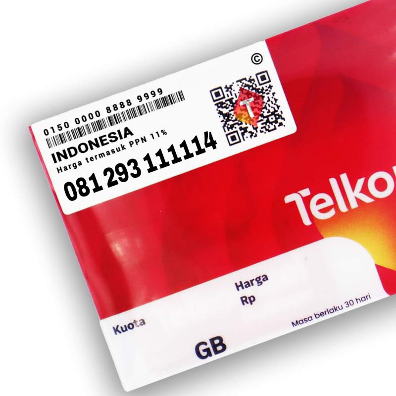 nomor cantik Telkomsel simPATI 11111