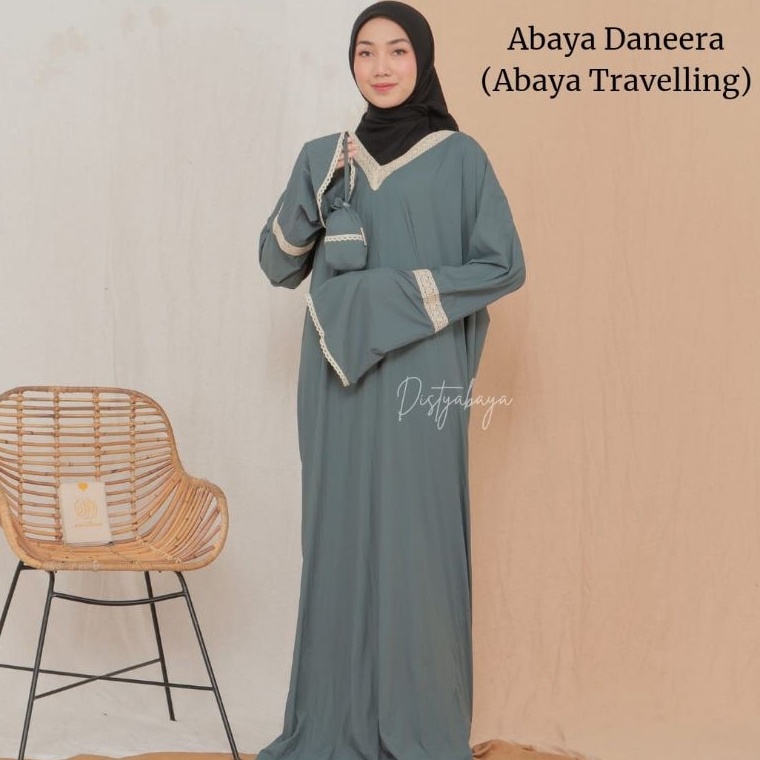 KODE J85N COD Daneera Abaya Abaya Travelling Mini Pouch bisa masuk saku disty Collection Member354