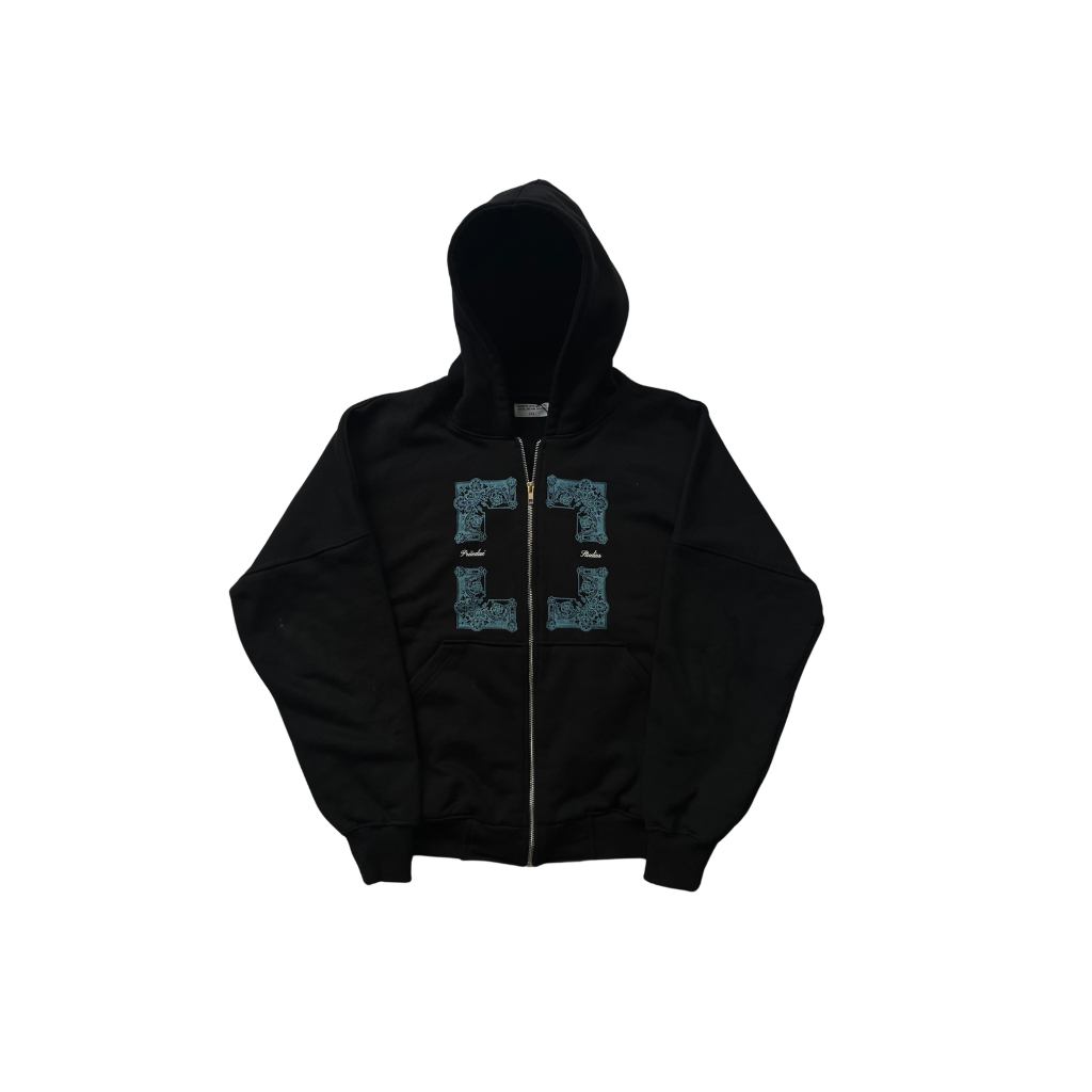 RUNES ZIPPER HOODIE PRAEDAE STUDIO