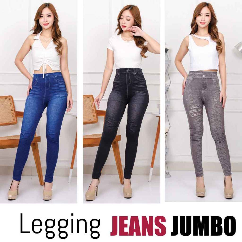 AGAPE - Legging Jeans Jumbo - legging import jumbo / LEJING JEANS