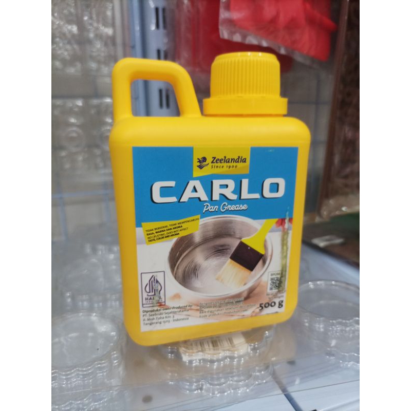 

Zeelandia Carlo Pan Grease Pengoles Loyang 500 Gram