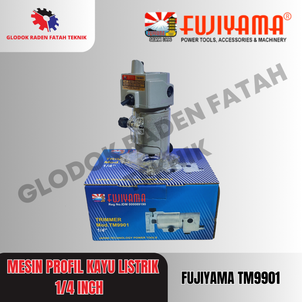 FUJIYAMA TM9901 Wood Trimmer Mesin Profil Kayu/Mesin Router Kayu Fujiyama