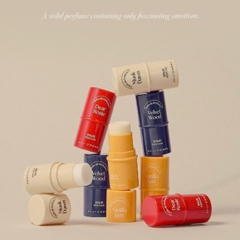 [READY STOCK] Daiso Korea Aroma Perfume Mist Solid Balm Parfum Kwailnara Yum Dessert Hand Cream Peac