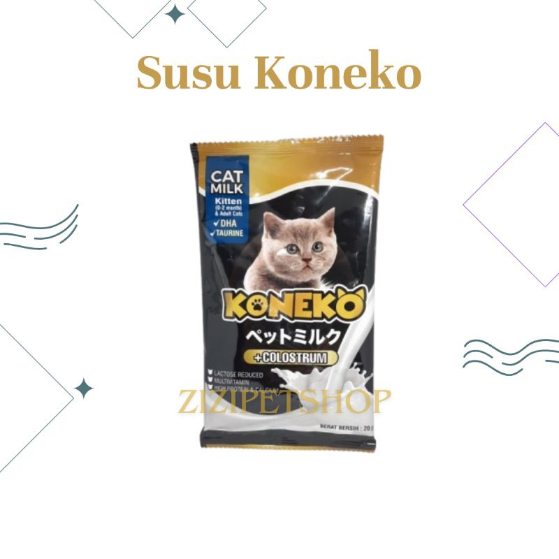 Susu kucing Koneko Cat Milk 20 gram