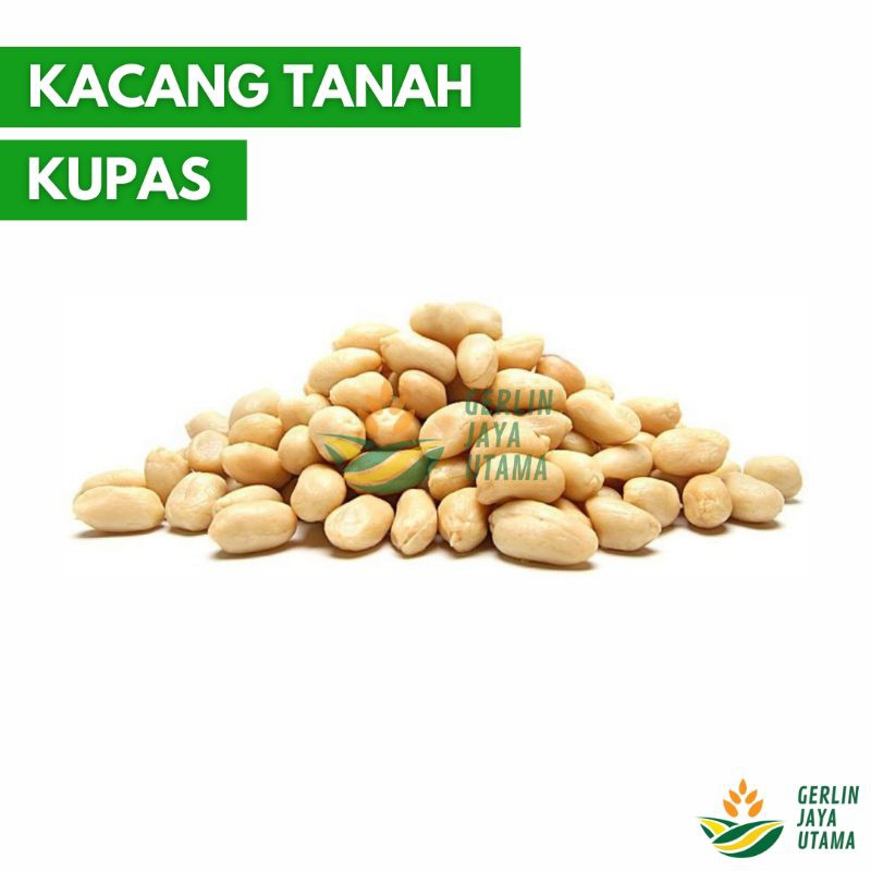 

(1Kg/500Gram/250Gram) Kacang Tanah Kupas Kering