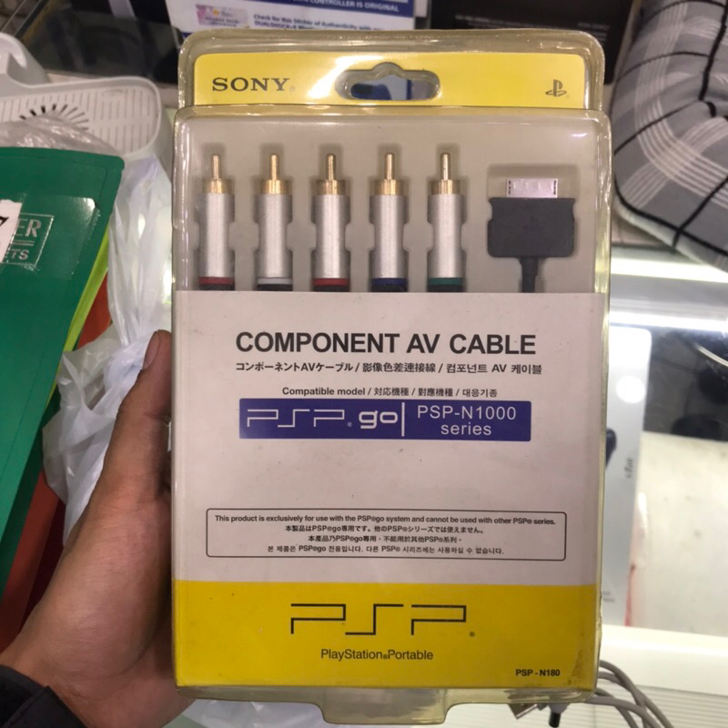 Component Av Cable PSP Go & 1000 Kabel komponen av