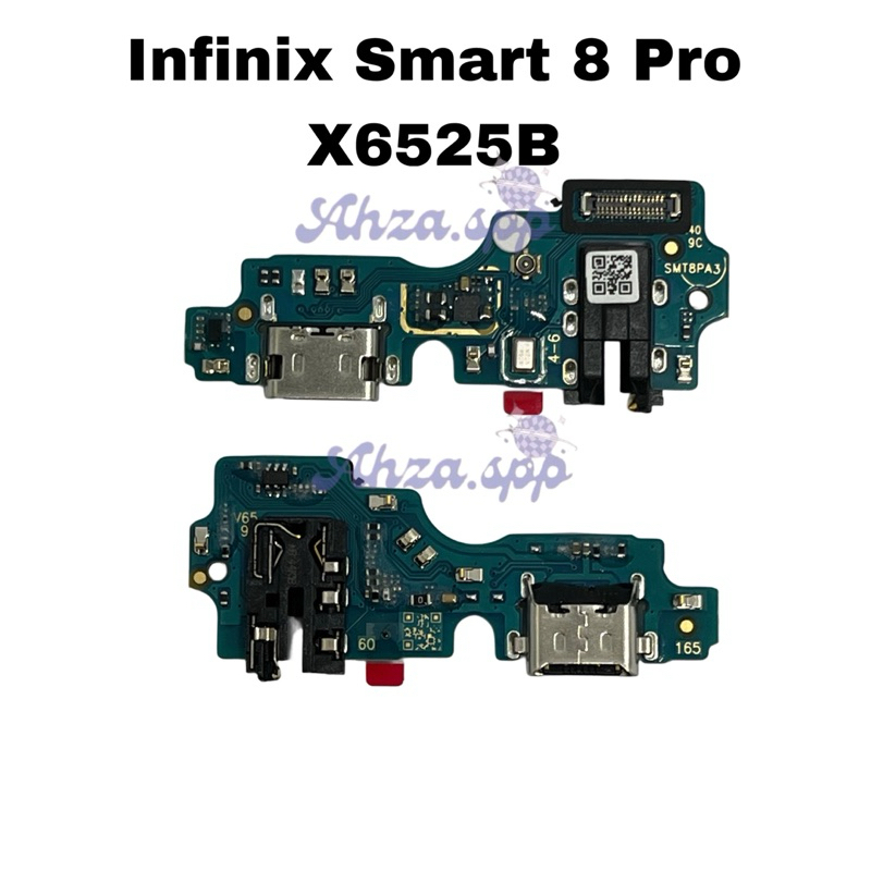 Papan Cas / Pcb Cas / Conector Cas Infinix Smart 8 Pro X6525B