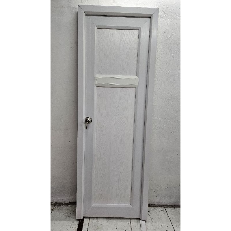 PINTU KAMAR TIDUR/KAMAR MANDI UPVC BOARD CUSTOM (90x200)-(85x210)-(80x210)-(70x195)