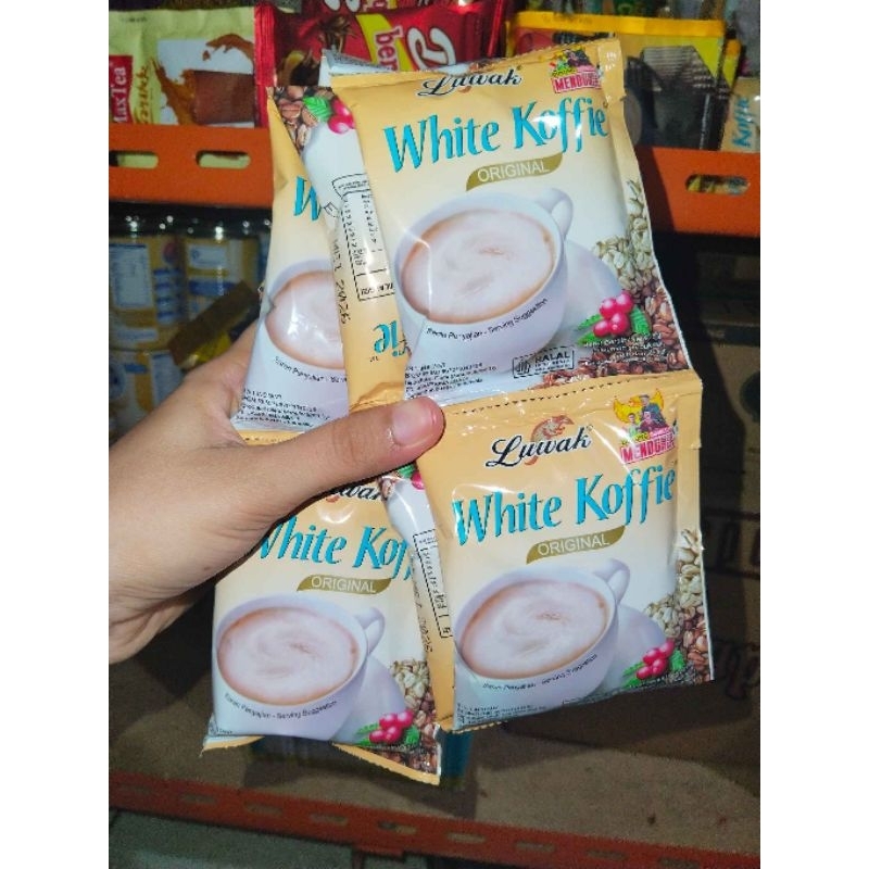 

luwak white koffie original 20 g x 10 bks bubuk kopi instan