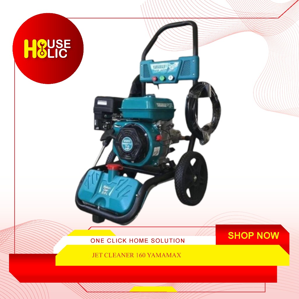 Jet Cleaner Engine Pro Jet 160 High Pressure Washer / Mesin Steam Bensin 200 Bar