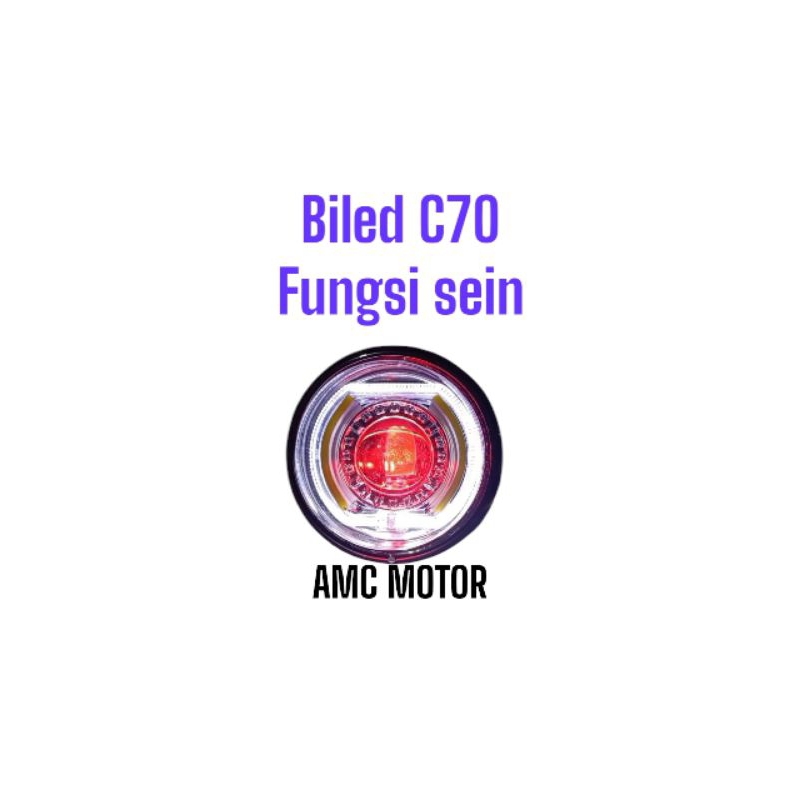 biled C70 fungsi sein reteng riting lampu depan Honda C70 biled