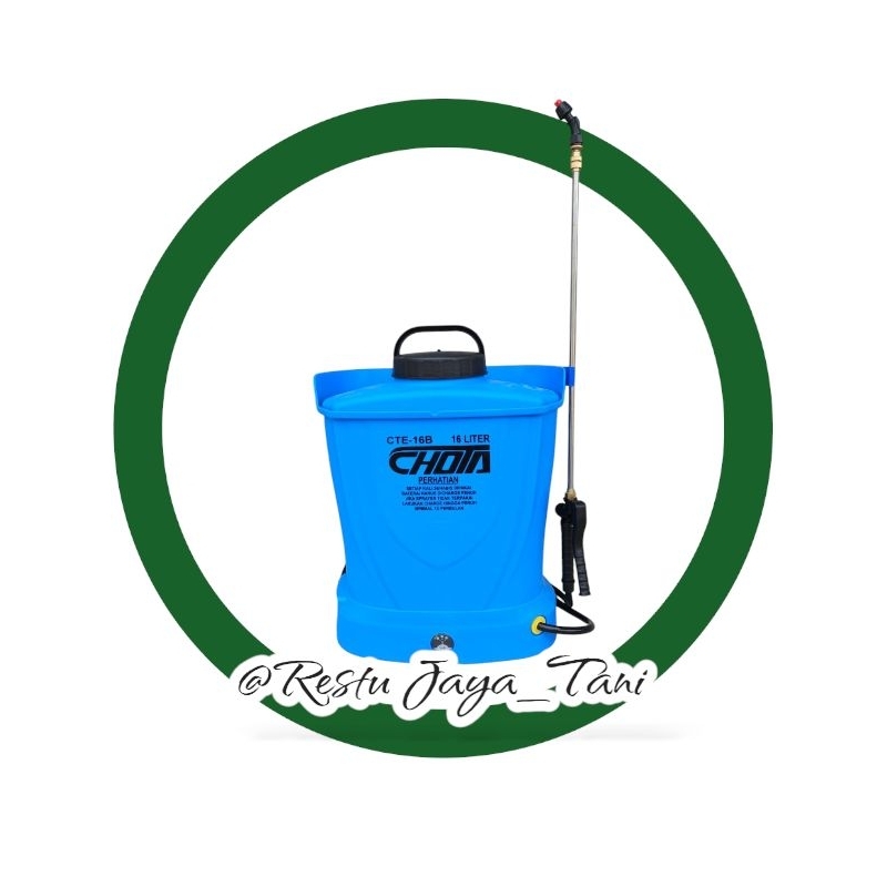 Sprayer Elektrik Chota 12v12Ah / Tanki Elektrik / Chota Biru