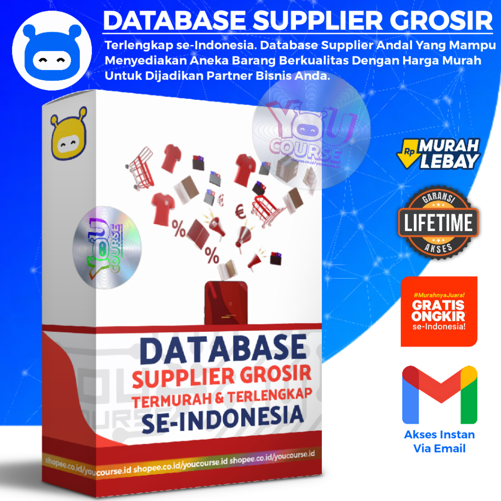 PAKET DATABASE SUPPLIER GROSIR - Cari Distributor Terpercaya Yang Menyediakan Barang Berkualitas