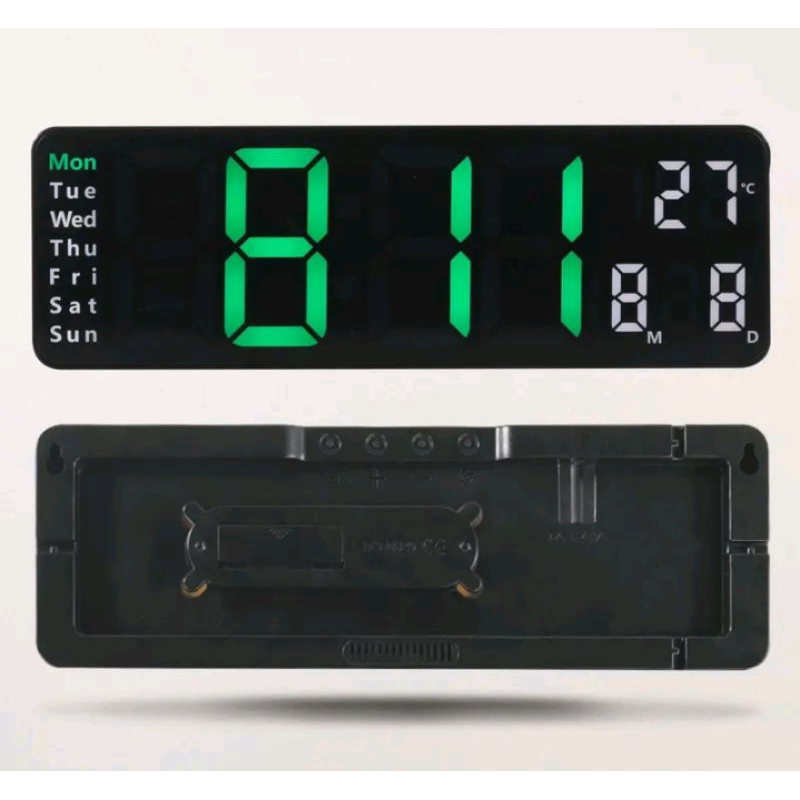 JAM dinding digital 6629 multi fungsi