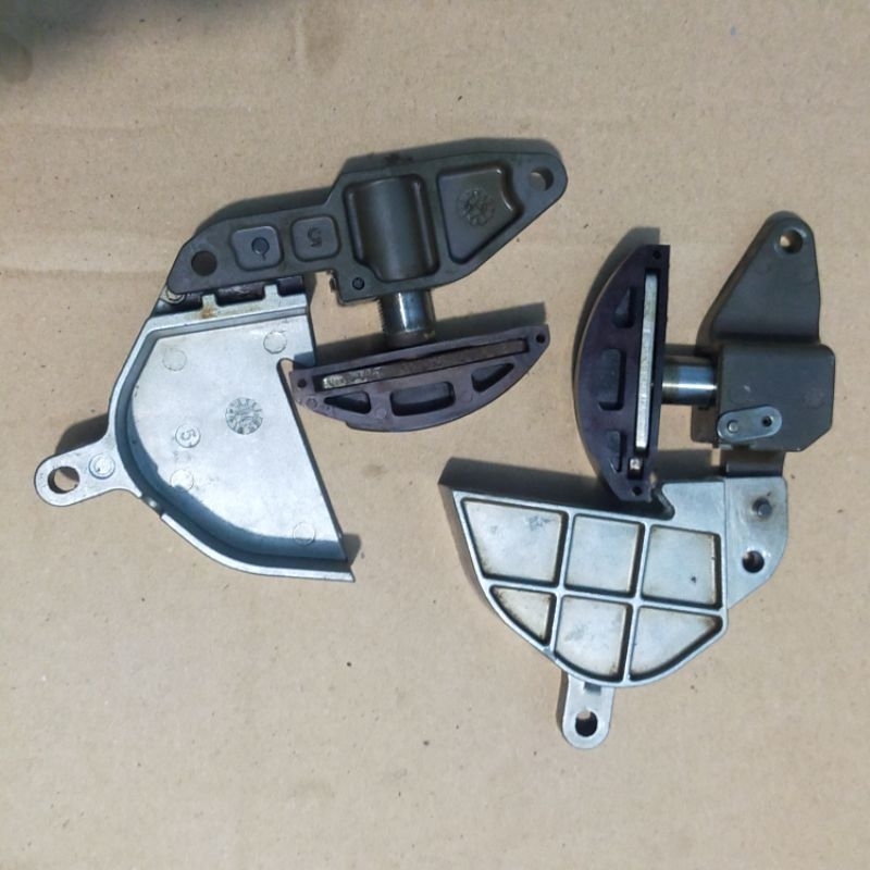 setelan tensioner rantai pompa oli Nissan Xtrail t30 Serena c24 ori