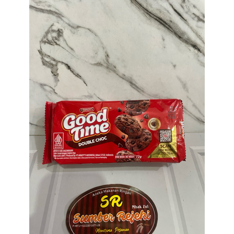 

GOOD TIME DOUBLE CHOC ISI 72gr