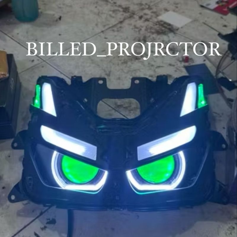 PROJIE BILED FULL SET REFLEKTOR VARIO 160 ABS/CBS CUSTOM BILLED ICC WARR 01 2,5 INCH
