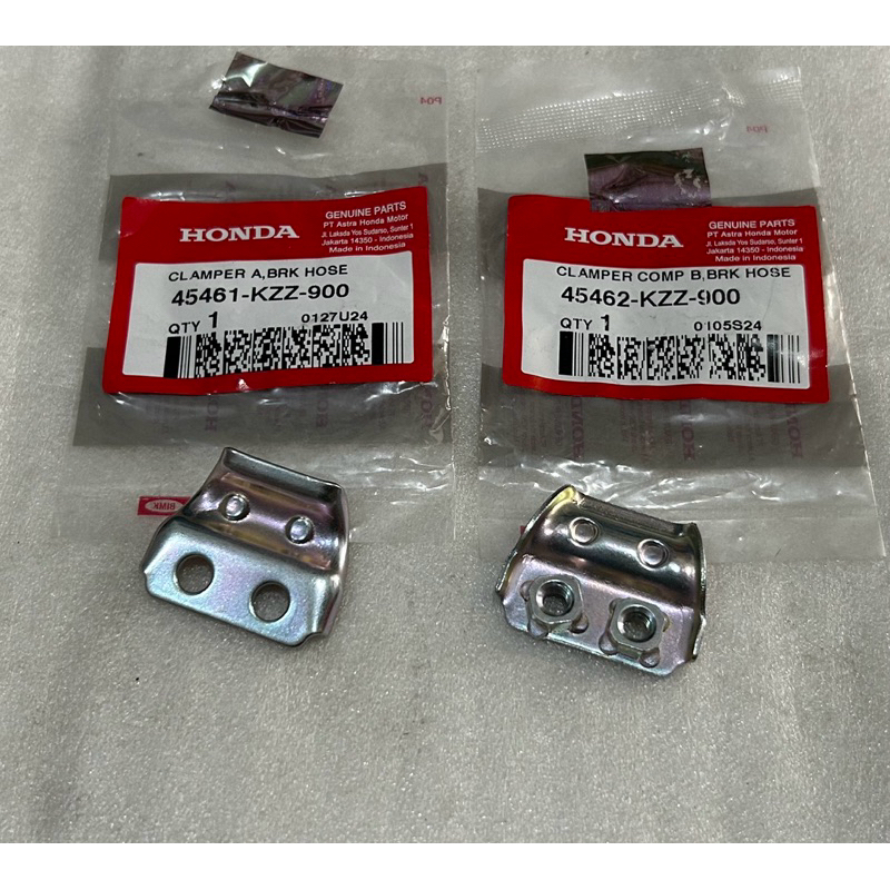 Klem AB Selang Rem Depan CRF150 Ori AHM 45461KZZ900 45462KZZ900