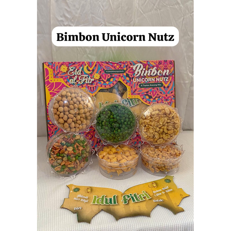 

Binbon Paket Kacang Unicorn Nutz - Weimar Kemasan Baru 2025