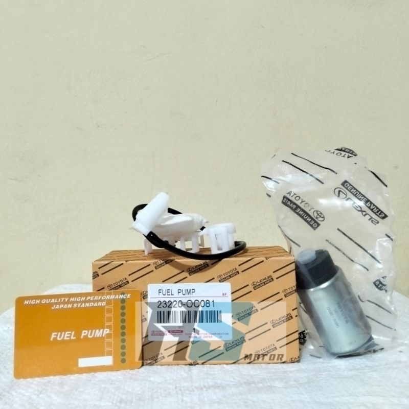 FUEL PUMP POMPA MINYAK ROTAK ROTAX MOBIL TOYOTA INNOVA FORTUNER HILUX SC APV MEGA CARRY YARIS VIOS 2