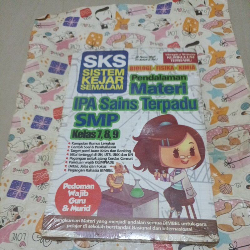 Buku pendalaman materi IPA sains terpadu SMP KELAS 7, 8, 9