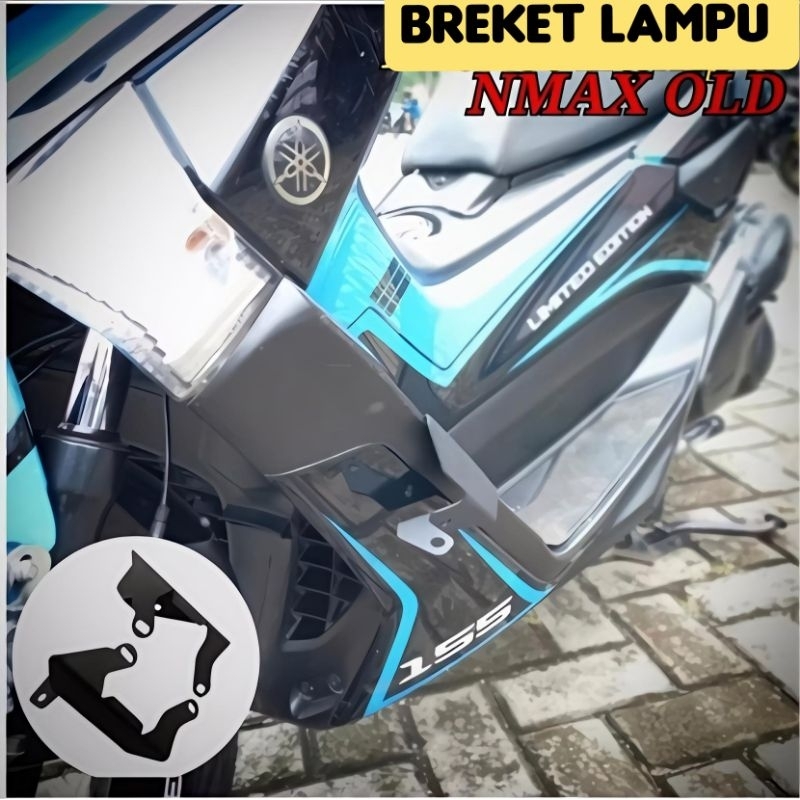 Breket Dudukan Lampu Tembak NMAX OLD NMAX Lama 2016 2017 2018 2019  Di Bordes