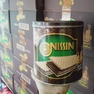 Nissin Wafer kaleng / karton isi 6