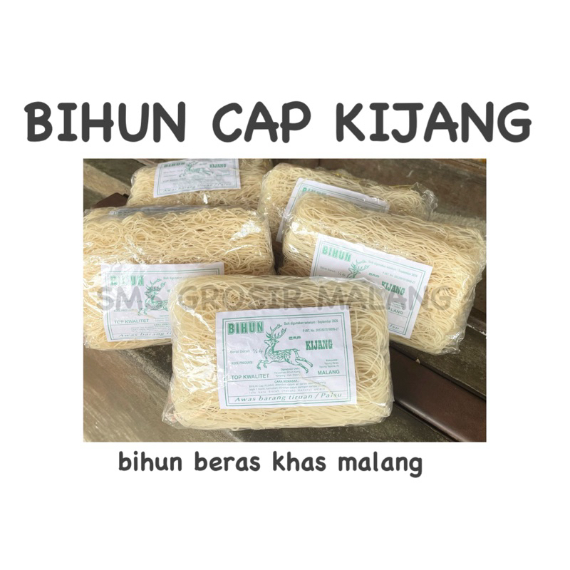 

BIHUN KIJANG / BIHUN BERAS / MI KROTOK / bihun kijang khas malang