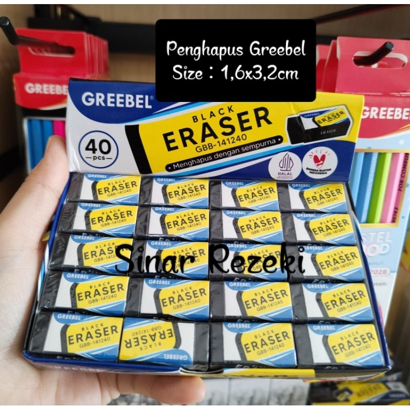 

1 buah!!GBB-141240!Penghapus pensil Greebel
