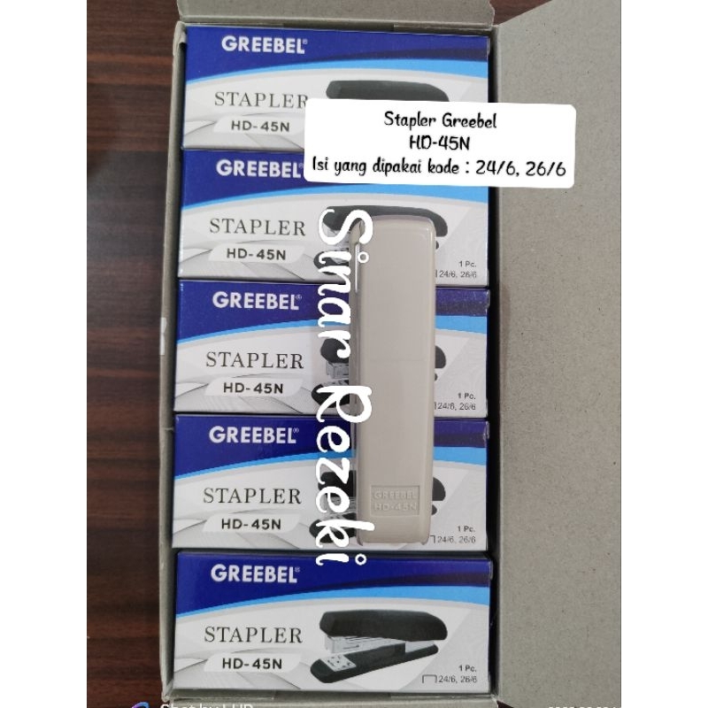 

1 buah!!HD-45N!Stapler Greebel besar/staples