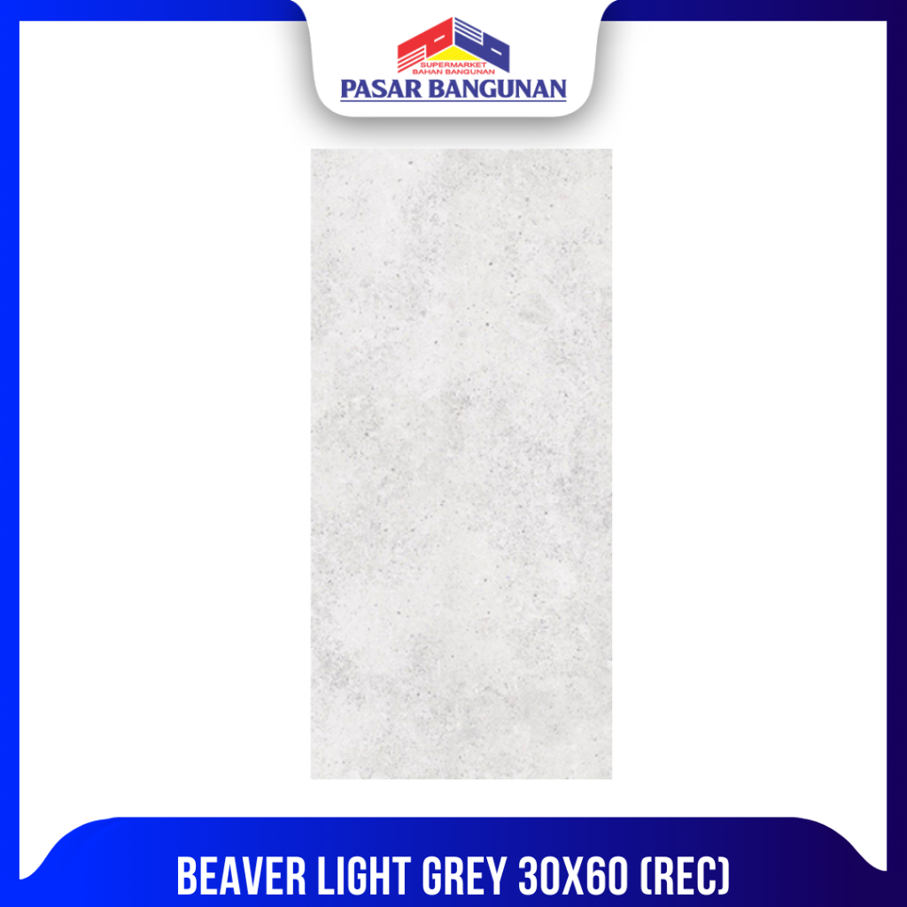 KERAMIK HABITAT BEAVER LIGHT GREY 30X60 (REC)