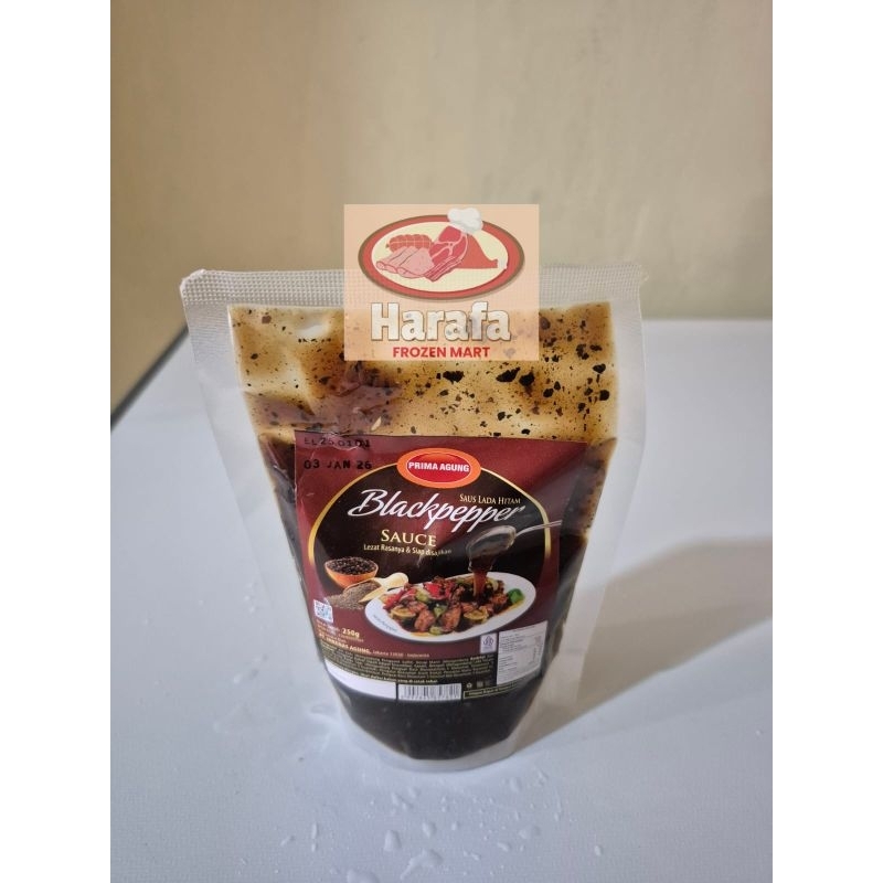 

prima agung black pepper sauce 250g