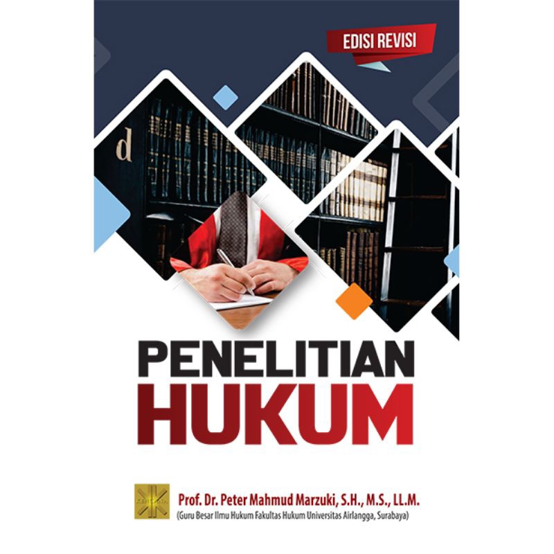 Buku penelitian hukum oleh Peter Machmud Marzuki